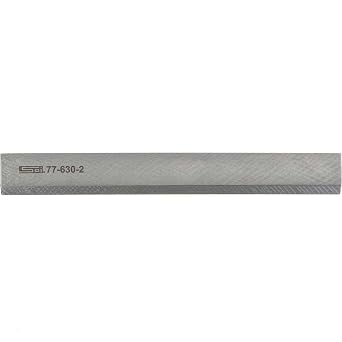 SPI 77-630-2 Non-Graduated Steel Straight Edge Beveled on Both Sides, 12" Long