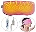 ARRIS Electric USB Heated Eye Mask with 5 Temperature Control Warm Therapeutic Treatment for Relieving Insomnia, Dry Eye, Blepharitis, Meibomian Gland Disease Pink