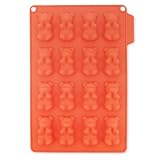 CÉCOA • Moule Silicone Oursons 5 cm • 16 Cavités • Guimauve, Chocolat, Gâteau • Sans BPA •...