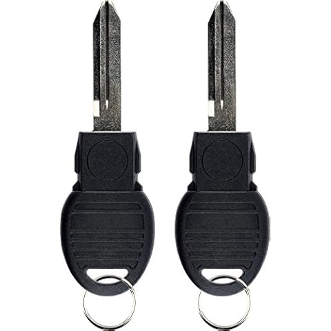 KeylessOption Replacement Keyless Entry Remote Blade Blank Insert for Smart Prox Key (Pack of 2) Cover
