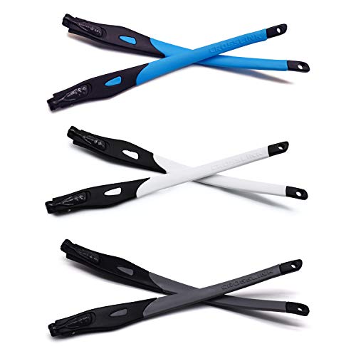 Jambes de lunettes de rechange pour Oakley Crosslink bicolores