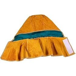 Caretas Protectoras Para Cascos Seguridad GALPADA 1 Pc Casco De Soldadura Casco De Seguridad Tapa De Soldadura Careta De Cuello Para Soldar Cubierta De La Cara De Soldadura Escudo Anti-cabeza Protector Trabaja Cuero Soldador Chal