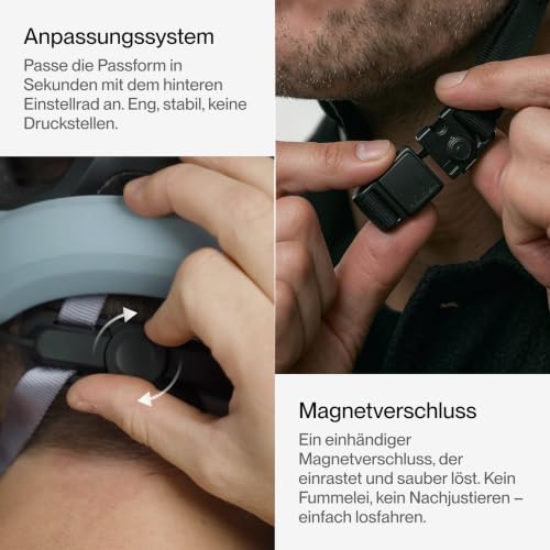 Unit 1 Aura Hybrid Smart Fahrradhelm | Stadt & Straße | MIPS | LED vorne und hinten | Dreh- und Bremslicht kompatibel mit Fernbedienung… – Ansicht 5