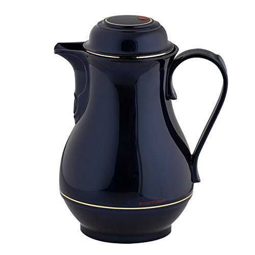 ROTPUNKT 330-06-13-0 330 Carafe Isotherme Acier Inoxydable/Plastique Bleu Nuit 20 x 10 x 10 cm 1 L Cover