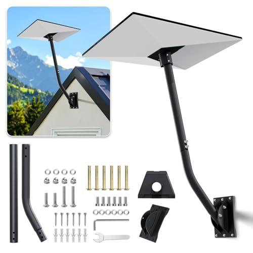 TNP Pole Mount Kit for Starlink Gen 3, 30-Inch Adjustable Roof/Wall Bracket - image 1