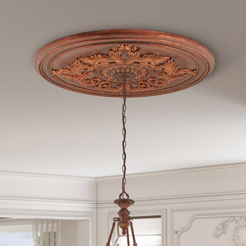 Image of Livex Lighting Greek Bronze Ceiling Medallion