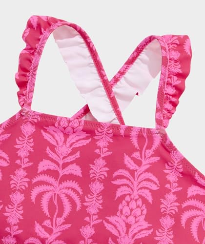Image of vineyard vines Girls' Girls' Ruffle High Neck Bikini