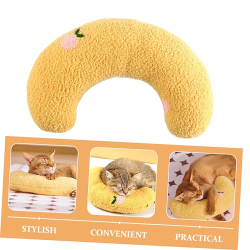 Almohada de gatos para dormir en casa cojín cervical WEKAMOS protector de cuello para sofá 6