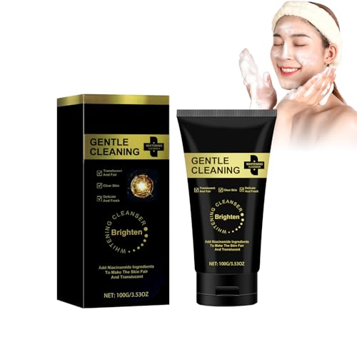HASAIKA® Leche Limpiadora Profunda, Limpiador exfoliante, Un limpiador suave y no irritante que limpia en profundidad e ilumina la piel y es adecuado para todo tipo de pieles (100 g)