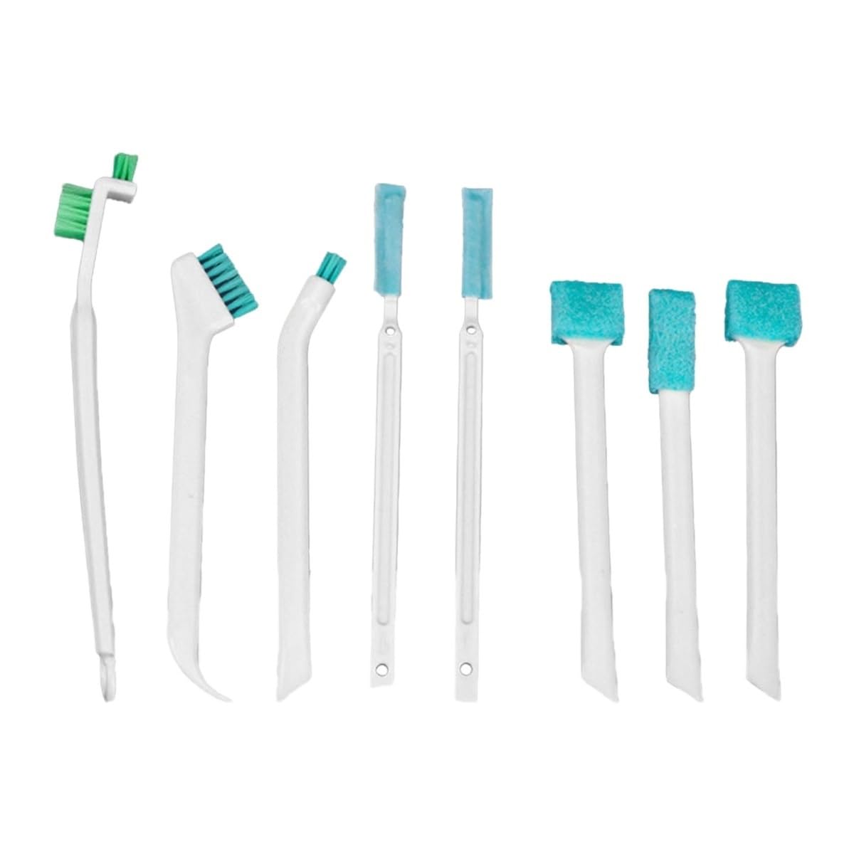 Sunrrafck 8Pcs Cup Small Crevice Cleaning Brushes For Toilet Corner Tiny Window Door Track Groove Gap Scrub Brush Set Strong