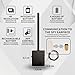 PingaOculto Mini WLAN-Sicherheitskamera 4K für Smartphone mit Live-Ansicht - Fernzugriff und Kopfhörer (Kamera WiFi Pro Integrierte Batterie + Kopfhörer VIP Pro Supermini)