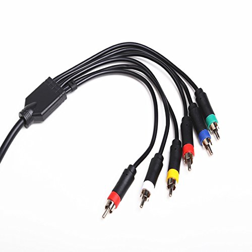 6RCA HD Component AV Video-Audio Multi out Cable Set for PS3 PlayStation 3 & PS 2 Cable