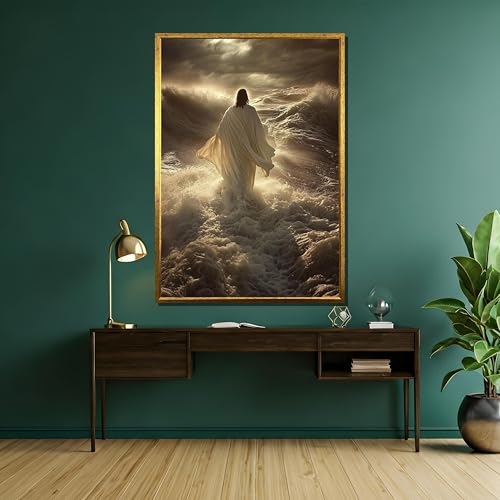 Impression sur toile Jésus et l'eau affiches décoration murale