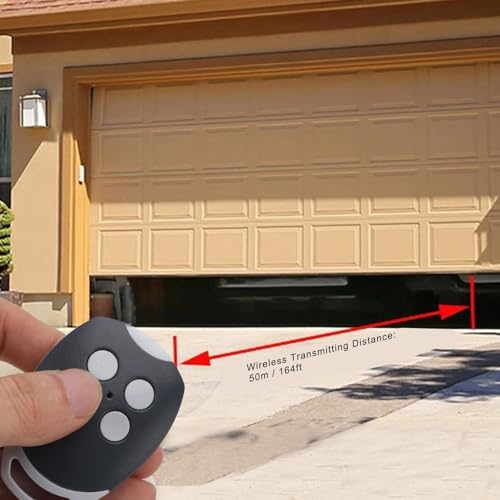 Garage Door Opener Remote ABS Material with DITEC Rolling Code Technology Cloning for Wireless Door Remote Control - Image 3