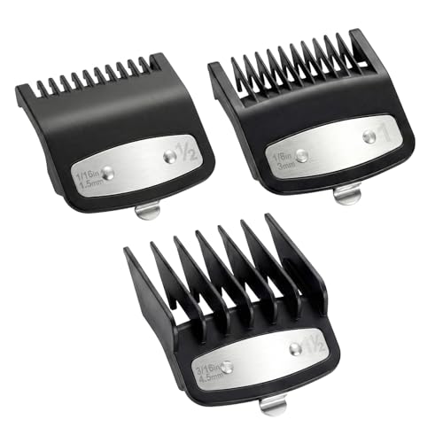 VALLNEI 3-Piece Metal Clip Clipper Guards for Wahl,...