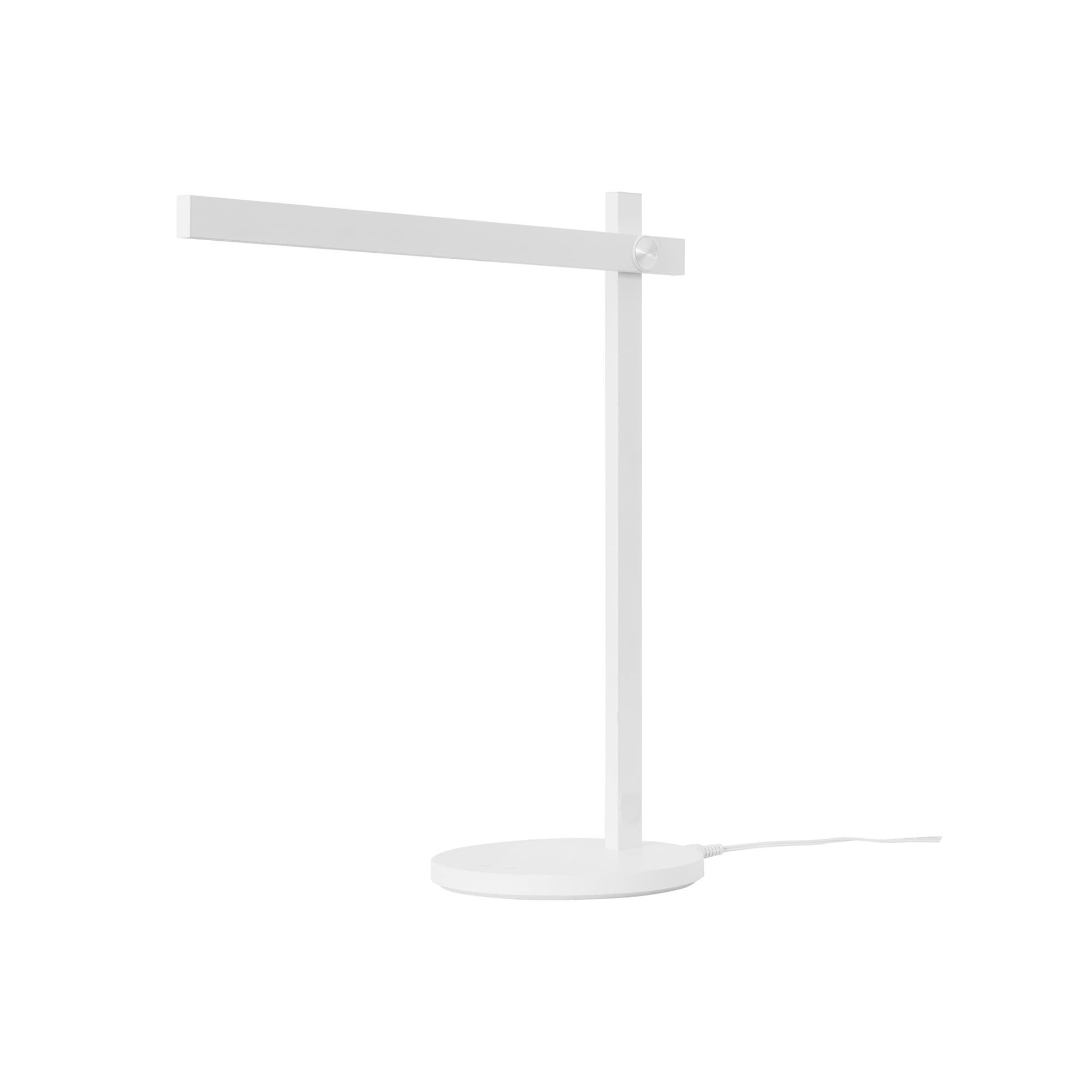 FORLIGHT Touch - Lámpara de Escritorio LED de Intensidad y Temperatura Regulable 3000-6500K - Lámpara de Sobremesa LED. Flexo de Escritorio. Color Blanco