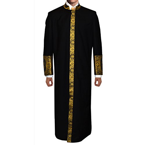MENZ Cadillac Clergy Robe Cassock Vestment for Pastor