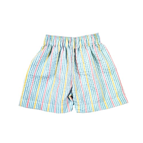 Image of Multi Stripes Peplum Cord Set for Girls