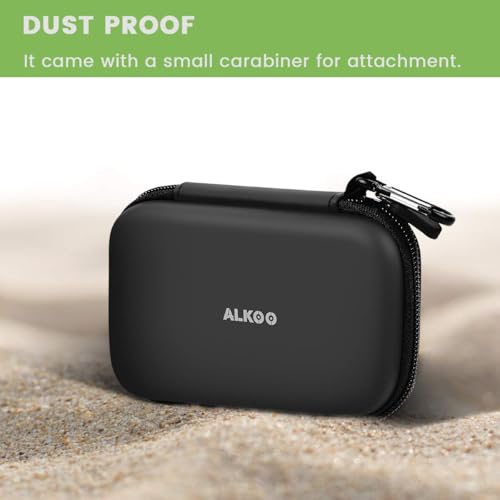 ALKOO USB Flash Drive Case Compatible with Sandisk Cruzer/ for Samsung Bar Plus/ for Micro Center Superspeed/ for Pny Turbo 16GB/ 32GB/ 64GB/ 128GB USB 2.0 3.0 Flash Drive - 8 Pack (Black)