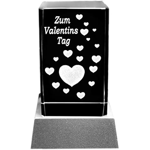 Luces de Ambiente con Cristal Grabado en 3D para San Valentín Cover