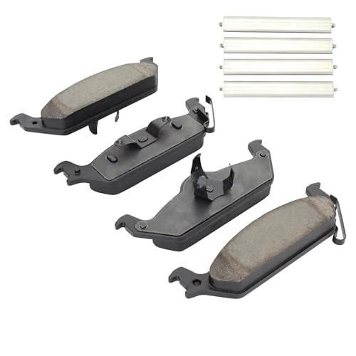 Image of QUALITY-BUILT Rear Ceramic Brake Pads, Premium 1001-0963C, Compatible with 2003-2004 Dodge Dakota