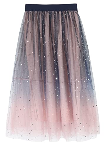 【ぴゅありぼん】ロング丈 チュールスカート シースルー 透け感 ハイウエスト レディース フリーサイズ TOKYO GOODS MARKET (K)