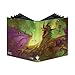 Ultra PRO - Magic: The Gathering Commander Masters 9-Pocket PRO-Binder Ft. The Ur-Dragon Art Cover - Holds 360 Standard Size Cards Safely & Securely, Protect Trading Cards, Gaming Cards