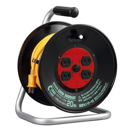 HATAYA CC-20S 屋外用コードリール 20m100V 416jNiLTyCL.jpg