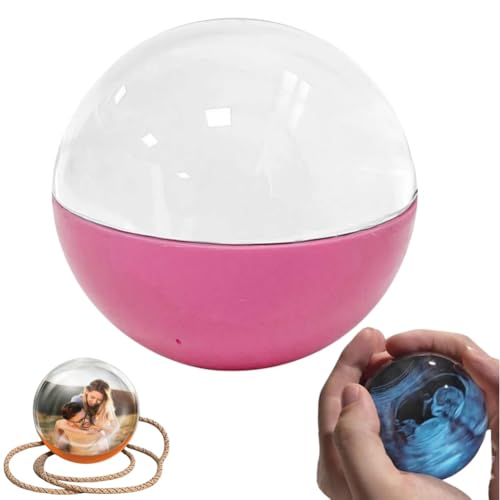 Reproductor de video de bola de cristal de 2.7 pulgadas, álbum de fotos digital de bola de cristal, bola de cristal de ultrasonido 3D con pantalla electrónica, reproductor de video de bricolaje