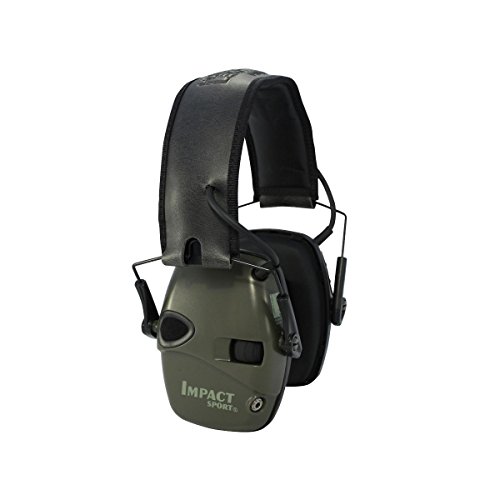 Howad Leight by Honeywell R-01526, Impact Sport Earmuffs, Khaki