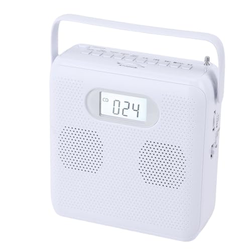 Connettività Bluetooth: il lettore CD supporta le connessioni Bluetooth, consentendo di abbinarlo facilmente a smartphone e tablet per un'esperienza musicale personalizzata. Si prega di notare, non supporta in auto Bluetooth.