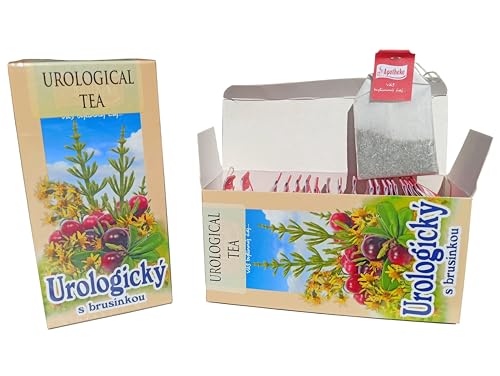 Urological Tea with Cranberries - 20 Tea Bags, Herbal Tea for Urinary Tract and Kidneys, 100%...