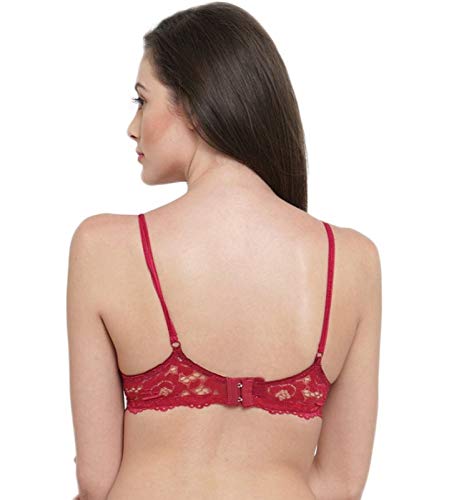 Image of Brachy Women's Net Padded Wired Push-Up Bra