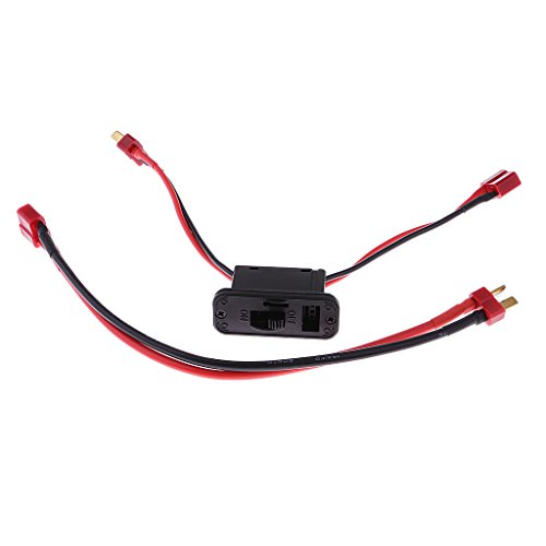 Preisvergleich Produktbild sharprepublic Axial T Stecker EIN Schalter Anschluss Mit Verlängerungskabel Für RC