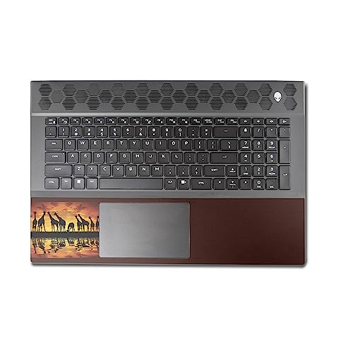 Image of MightySkins Skin Compatible with Alienware M18 R1 (2023) Full Wrap Kit - Glamour Giraffes | Protective, Durable, and Unique Vinyl Decal wrap Cover | Easy to Apply & Change Styles | Made in The USA