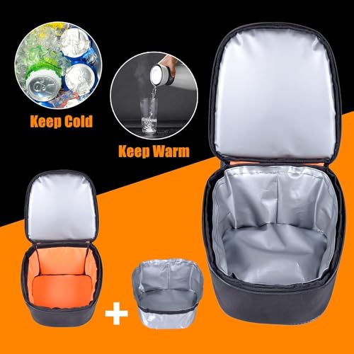 Bolsa de almacenamiento y refrigeración bajo el capó Goldfire RZR RS1, compatible con Polaris RZR RS1 2018-2023, impermeable, accesorios para UTV (número OEM: 2882700), con ribete naranja miniatura 3