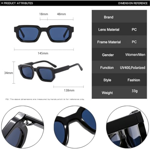 Lunettes de soleil de qualité supérieure gris léopard et verres bleus - 5