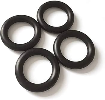 Amazon | Oリング オーリング ゴム製 交換用 (ブラック, 7mm x