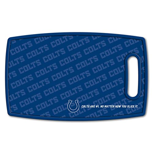 Image of YouTheFan NFL Indianapolis Colts Logo Series Cutting Board