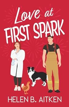 Paperback Love at First Spark Book