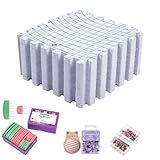 Zephviora Juego de 9 Alfombra de Bloqueo para Ganchillo, Esteras Tensoras con Rejilla, con Knit Blockers Box, Porta Agujas y 180 Agujas Moldeadoras, para Ganchillo, Encaje, Bordado con Aguja