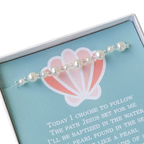 LDS Pearl Baptism Bracelet Gift for Latter-Day Saint Girls Getting Baptized3