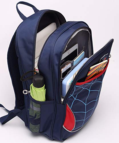 Kids Waterproof Backpack for Elementary or Middle School Boys and Girls (Royalblue with Reflector)3