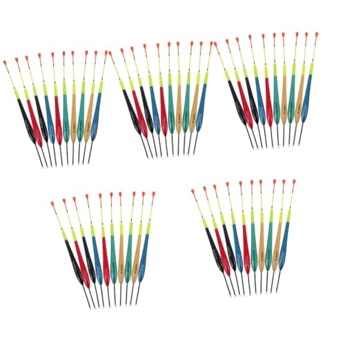 Flotteur de pêche à la carpe Mipcase bouée matériel de pêche en bois de sapin