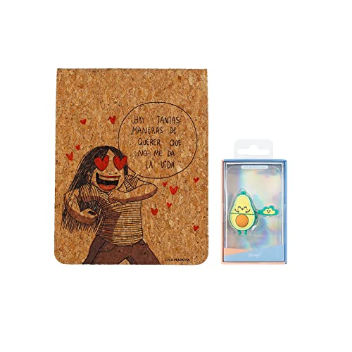 Querer Universal 11" Case + USB Pendrive 16GB Avocado, MARRON