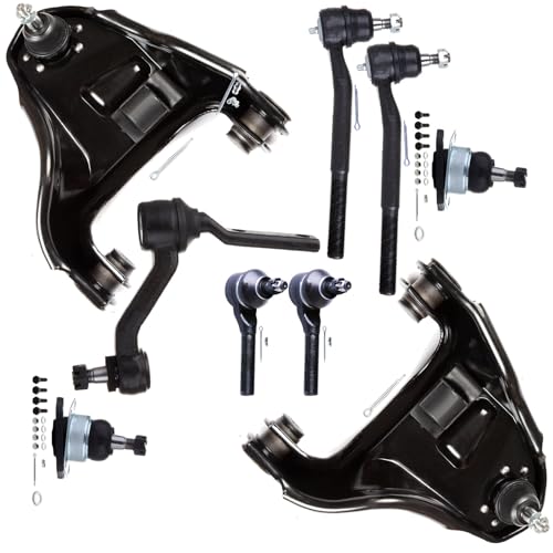 SCITOO 9pcs Front Suspension Kit Idler Arm Upper Control