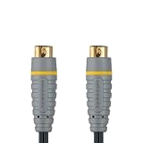 Cables y Conectores Bandridge BVL6601 Cable S-vídeo 1 m S-Video (4-Pin) Negro, Gris - Cables S-vídeo (1 m, S-Video (4-Pin), S-Video (4-Pin), Níquel, Negro, Gris, Macho/Macho)