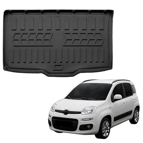 Tapis de coffre Fiat Panda 3 pour éviter les taches de liquide et les salissures