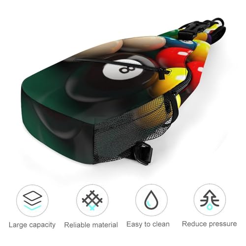 Mochila tipo bandolera deportiva para trekking y uso casual miniatura 5