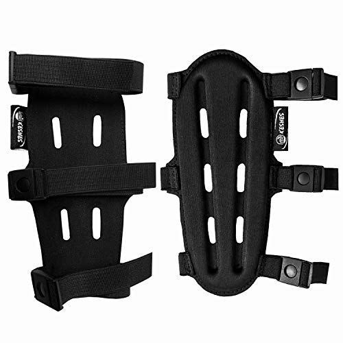 Keshes Archery Armguard Protector Arm Guard - Adjustable Forearm Wrist Protector For Bow Hunting Accessories For Youth & Adults (9 Inches, Black) #TOP6